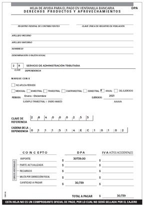 Pago de derechos 1 - Interbridge